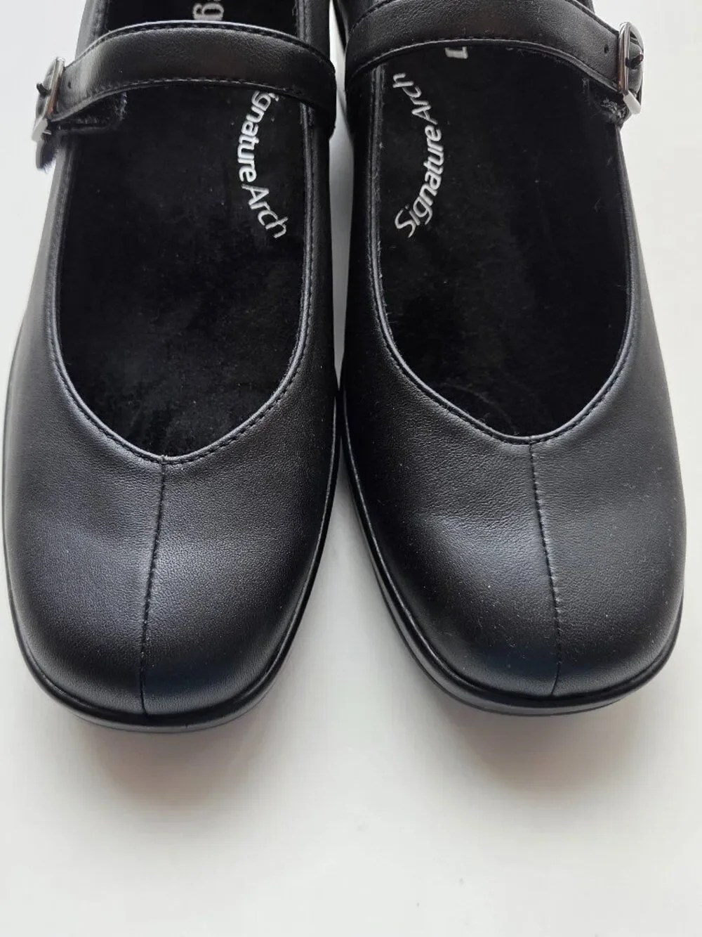 Alegria Lite Halo Mary Jane 10.5 11 EU 41 Black Wedge Pump Comfort Arch Support